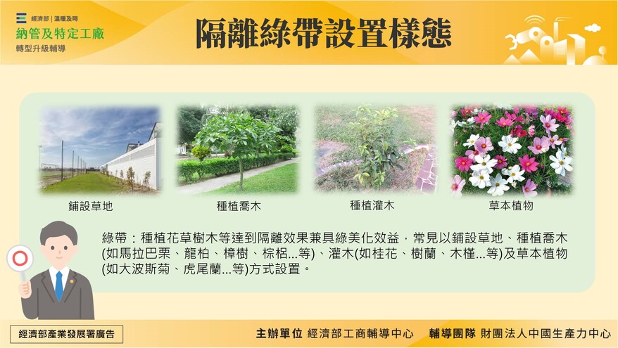 隔離綠帶設置樣態