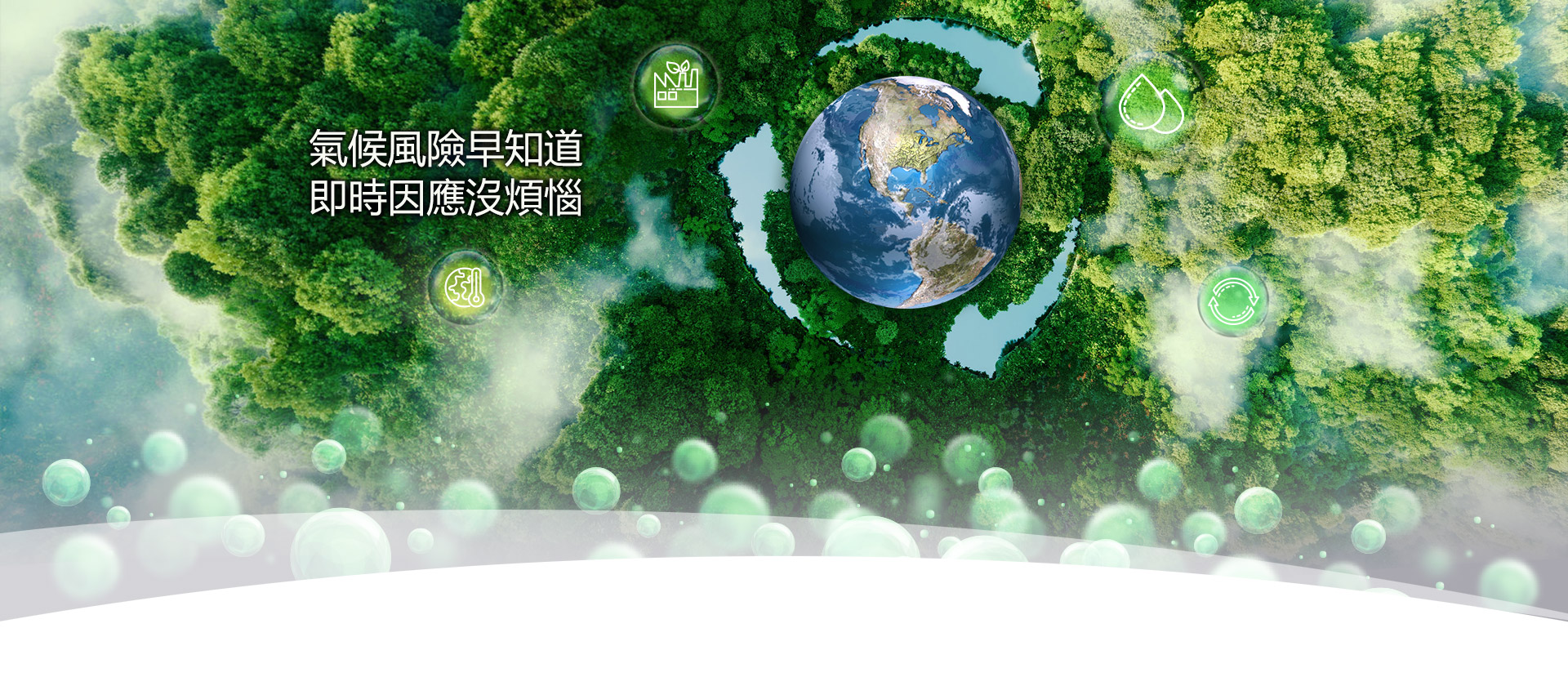 氣候風險早知道 即時因應沒煩惱