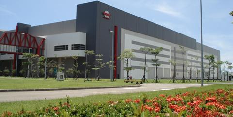 台灣積體電路製造股份有限公司十四廠四期廠房外觀圖