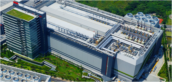 台灣積體電路製造股份有限公司十二廠六期廠房外觀圖